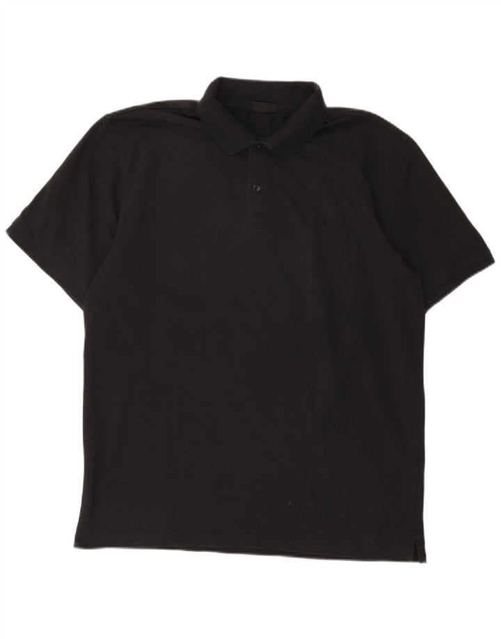 Champion Mens Polo Shirt 2XL Black Cotton