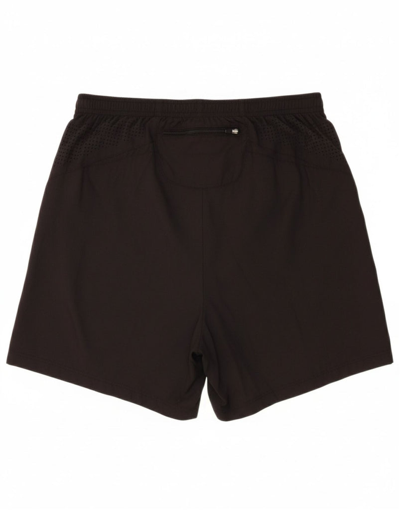 NIKE Womens Sport Shorts UK 12 Medium  Black Polyester Vintage Nike and Second-Hand Nike from Messina Hembry 