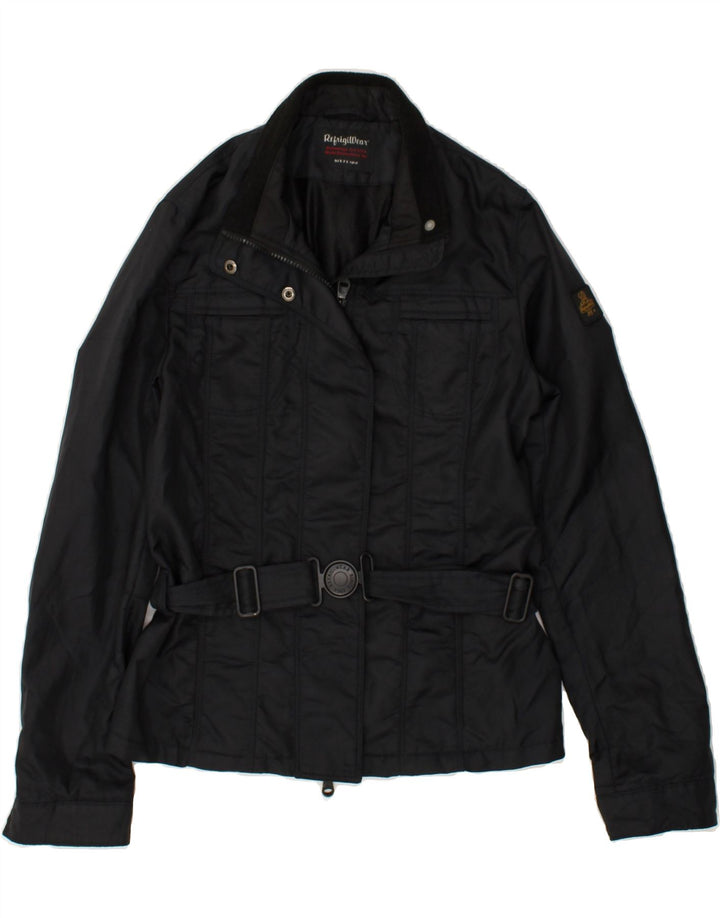 REFRIGIWEAR Girls Windbreaker Jacket 13-14 Years Black Polyamide | Vintage Refrigiwear | Thrift | Second-Hand Refrigiwear | Used Clothing | Messina Hembry 