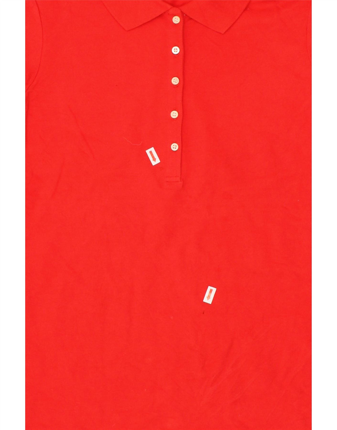 IZOD Womens Polo Shirt UK 10 Small Red Cotton Vintage Izod and Second-Hand Izod from Messina Hembry 