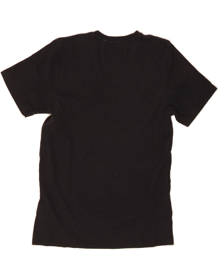 ADIDAS Mens Graphic T-Shirt Top Large Black Cotton Vintage Adidas and Second-Hand Adidas from Messina Hembry 