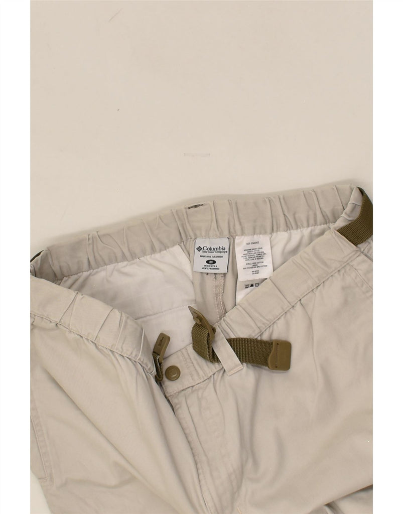 COLUMBIA Mens Chino Shorts Medium W32 Grey Cotton | Vintage Columbia | Thrift | Second-Hand Columbia | Used Clothing | Messina Hembry 