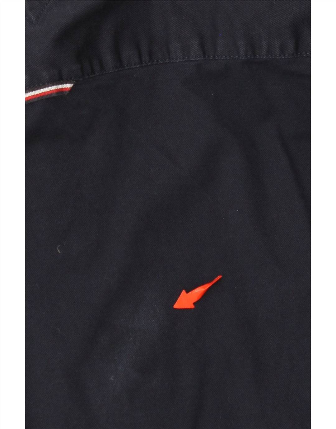 TOMMY HILFIGER Mens Shirt XL Navy Blue Cotton