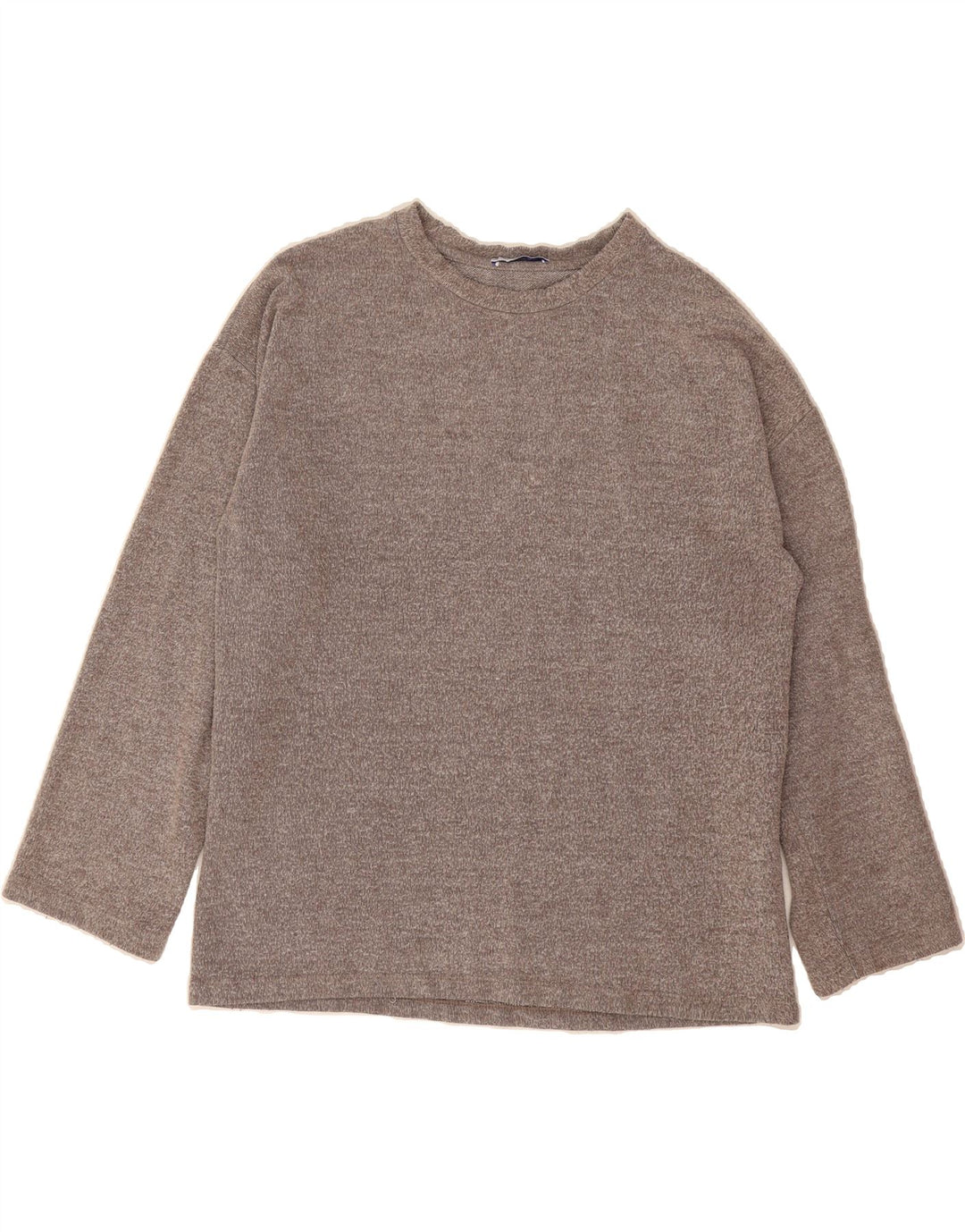 ZARA Womens Trafaluc Top Long Sleeve UK 14 Medium Grey Polyester Vintage Zara and Second-Hand Zara from Messina Hembry 