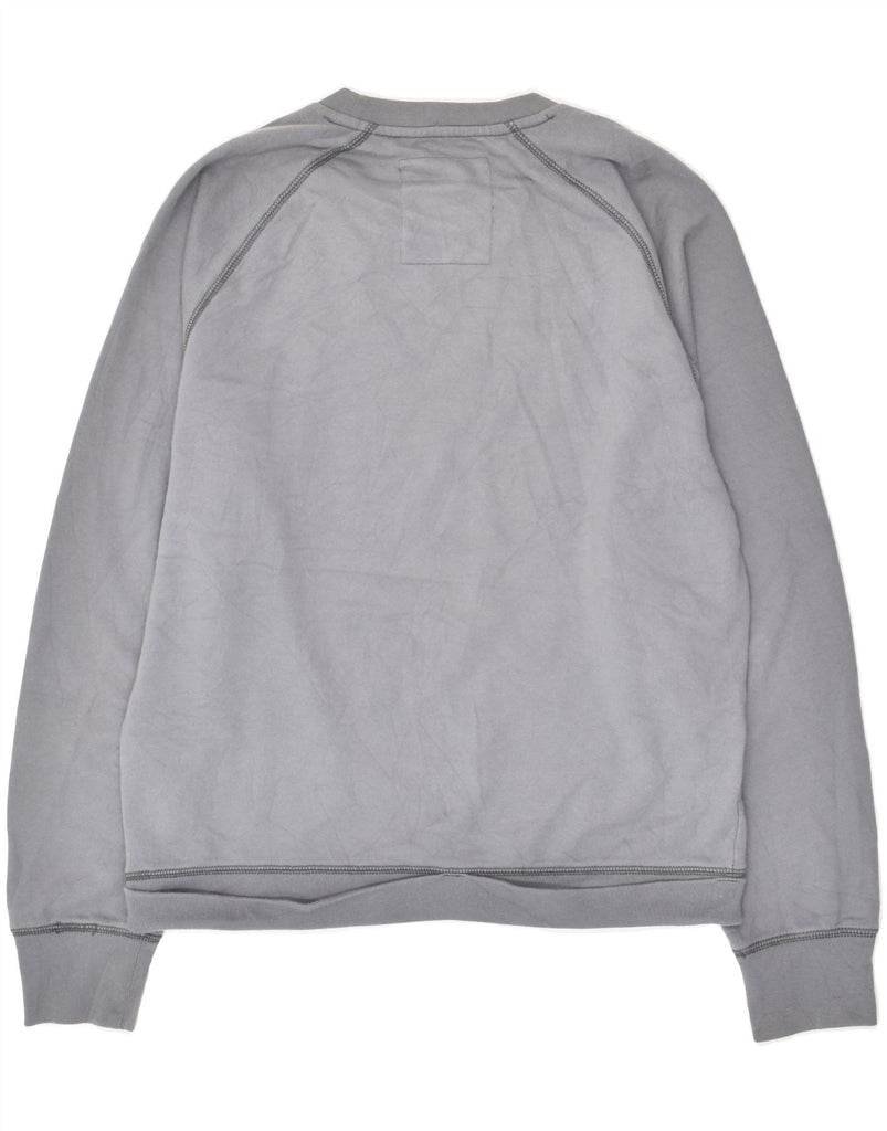 GAP Mens Sweatshirt Jumper Medium Grey Cotton | Vintage Gap | Thrift | Second-Hand Gap | Used Clothing | Messina Hembry 