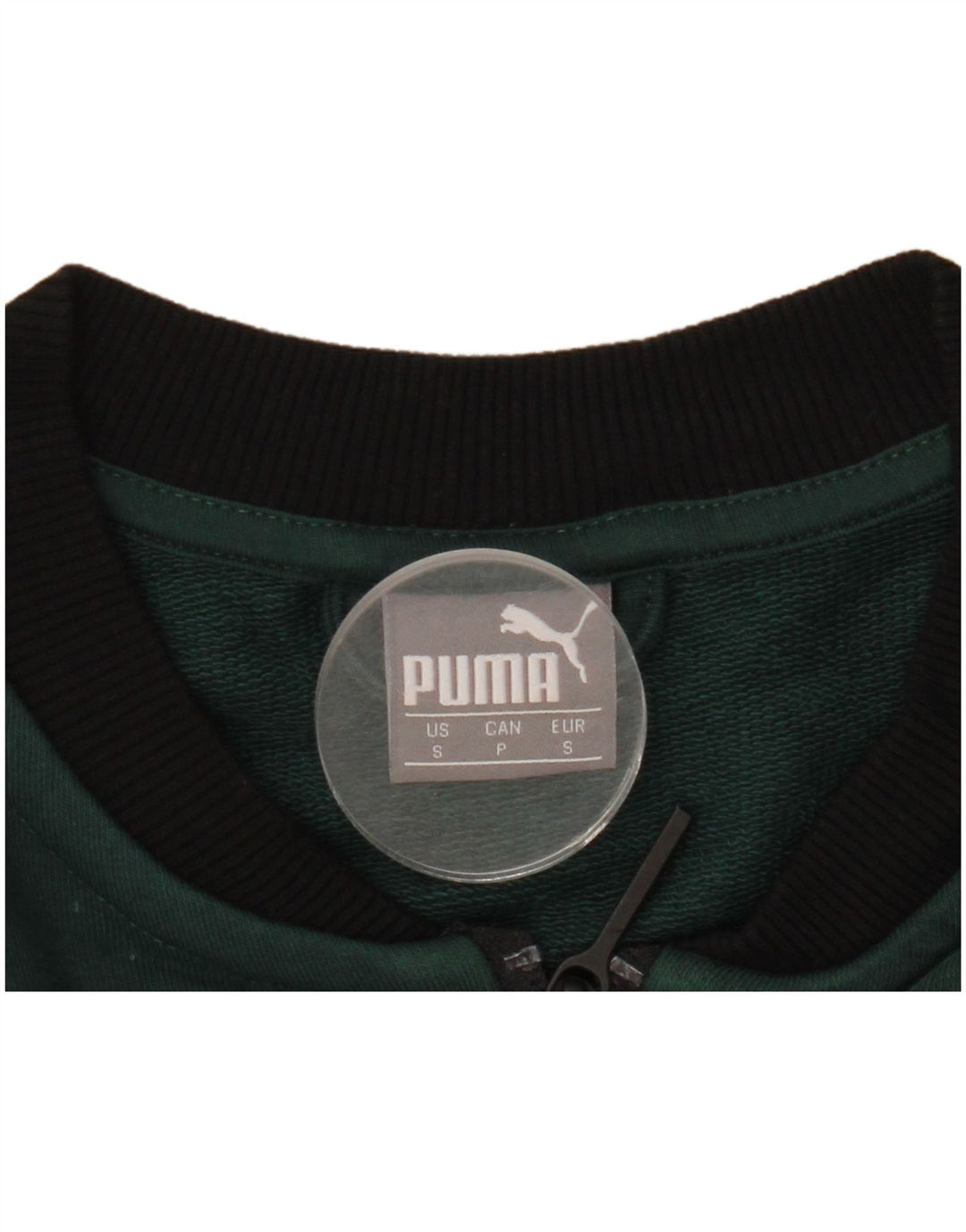 Puma Mens Italia Graphic Tracksuit Top Jacket Small Green