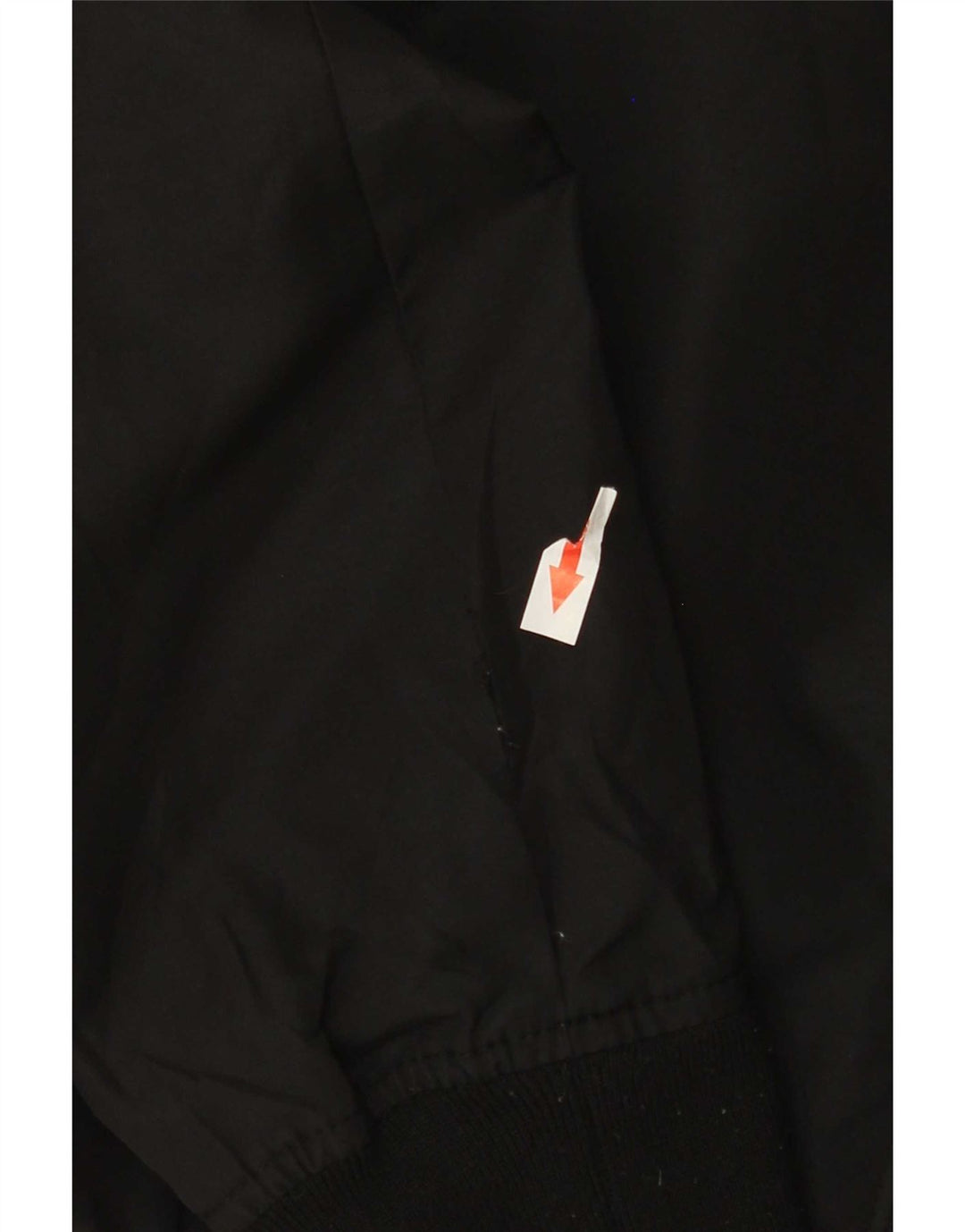Zara Mens Bomber Jacket UK 38 Medium Black Polyester