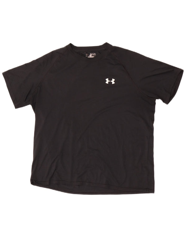 Under Armour Mens T-Shirt Top Large Black