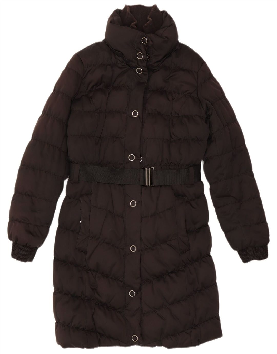 Esprit Womens Padded Coat UK 14 Large  Brown Polyester