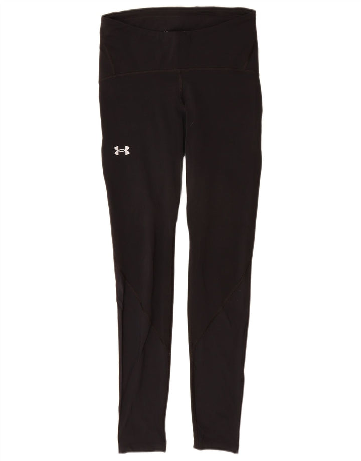 Nike Womens Heat Gear Leggings UK 12 Medium  Black