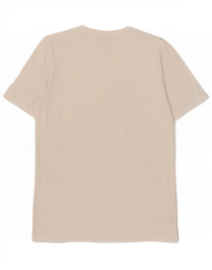 Adidas Mens T-Shirt Top Small White Cotton