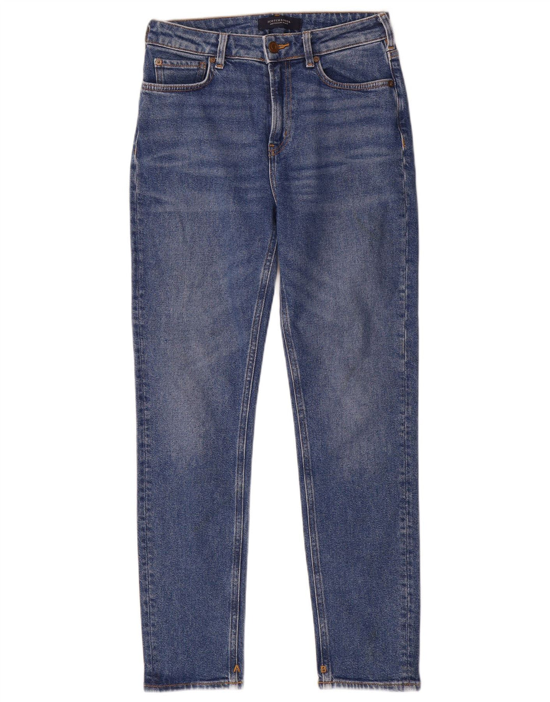Scotch & Soda Womens Skinny Jeans W26 L28 Blue