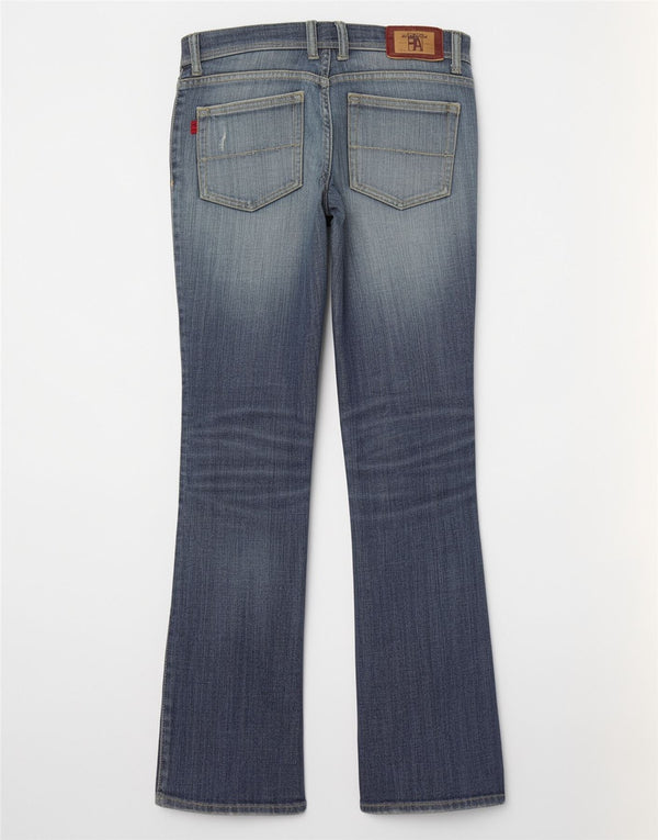 Vintage Womens Bootcut Jeans W27 L31 Blue
