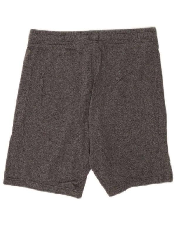 Champion Mens Sport Shorts Small Grey Cotton