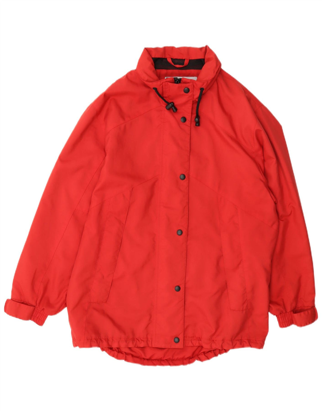Marks & Spencer Womens Oversized Raincoat UK 12/14 Medium Red Polyester