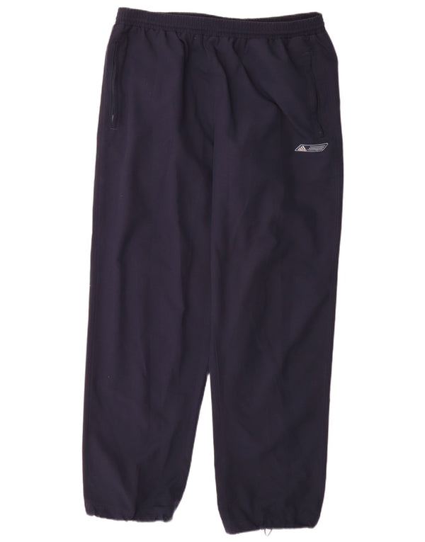 Adidas Mens Tracksuit Trousers Joggers XL Navy Blue Polyester