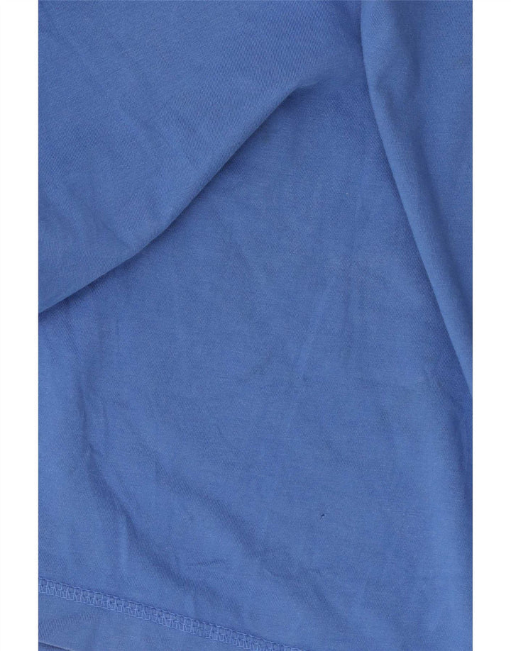 Puma Mens Graphic T-Shirt Top Medium Blue Cotton