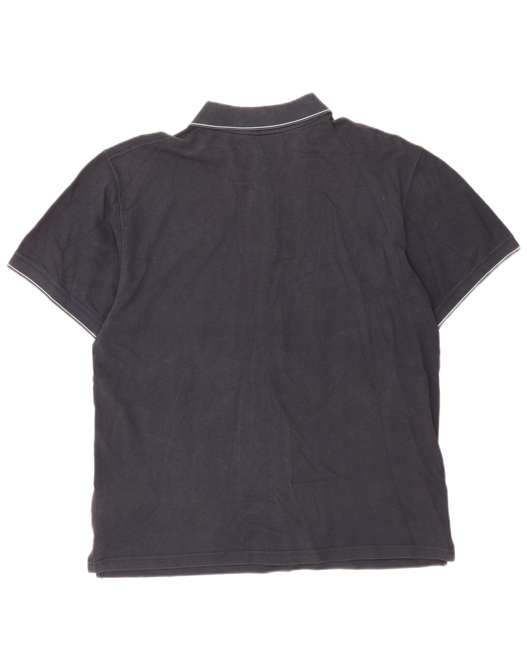 Reebok Mens Polo Shirt XL Navy Blue Cotton