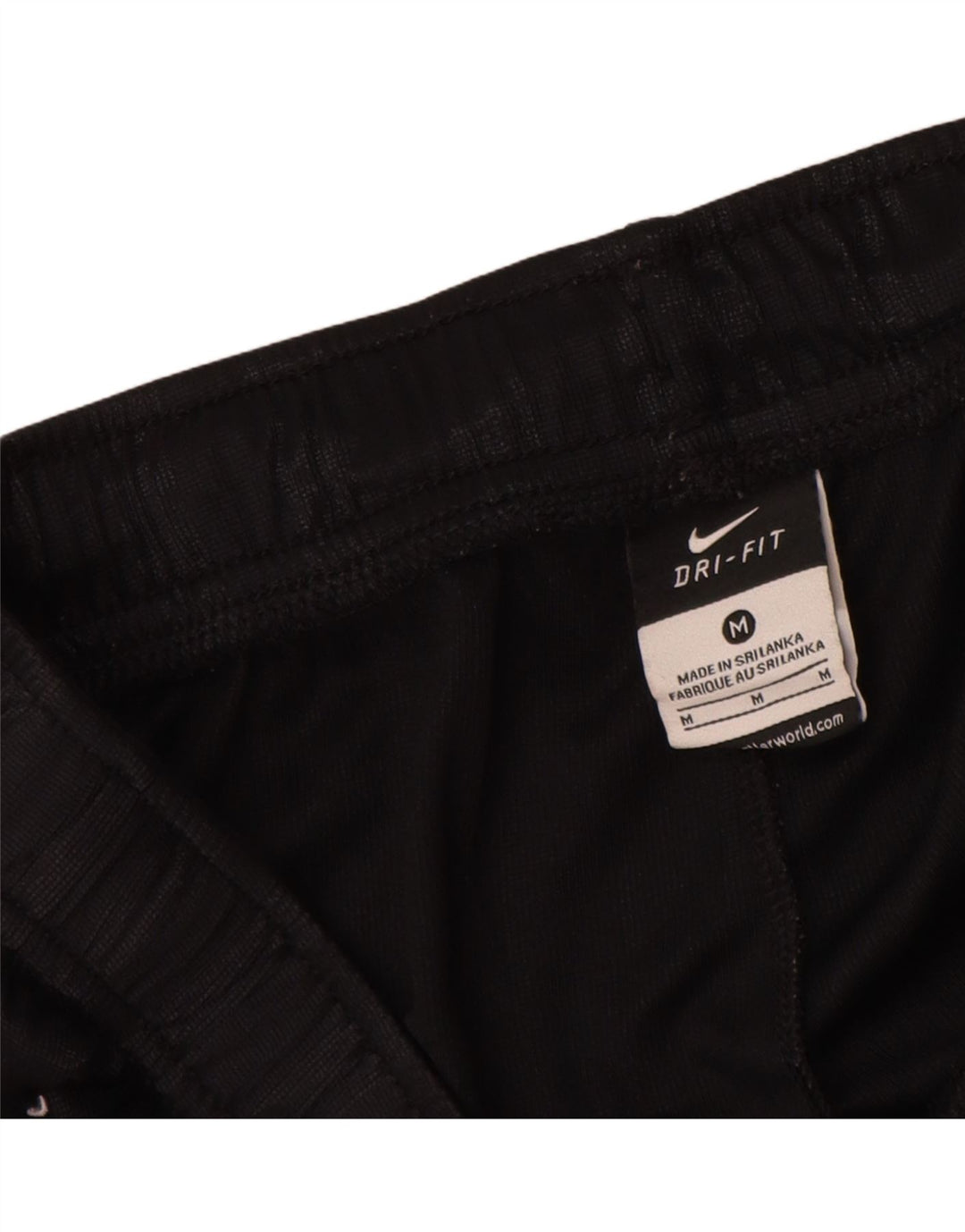 Nike Mens Dri Fit Sport Shorts Medium  Black Striped Polyester