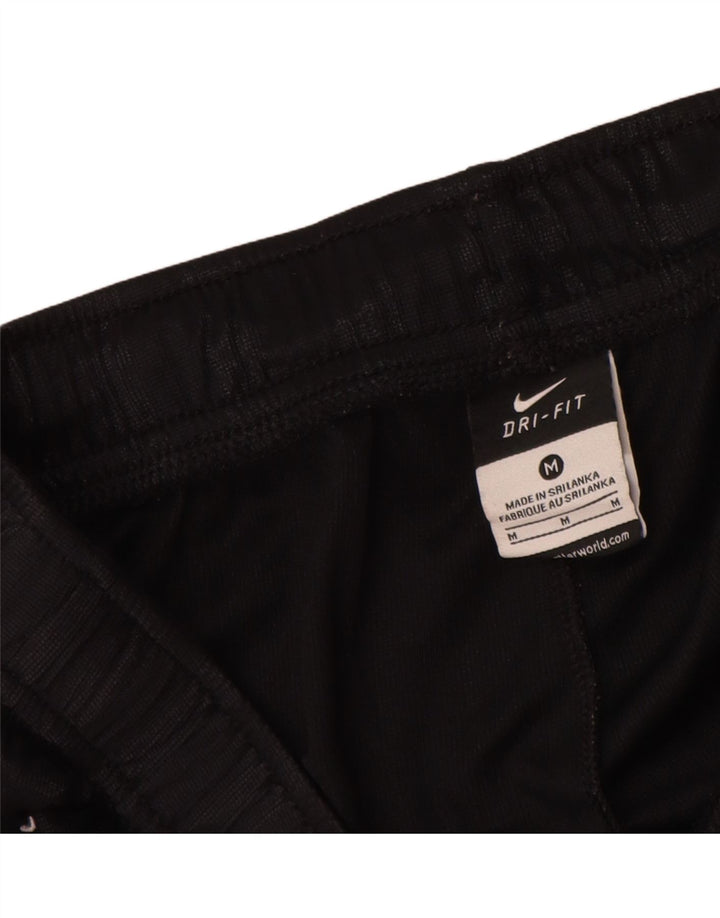 Nike Mens Dri Fit Sport Shorts Medium  Black Striped Polyester