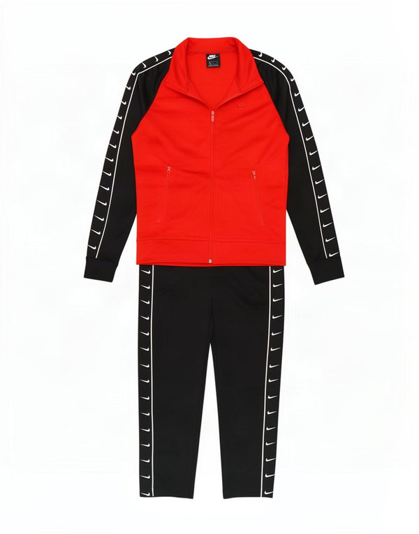 Nike Mens Graphic Full Tracksuit Small Black Colourblock