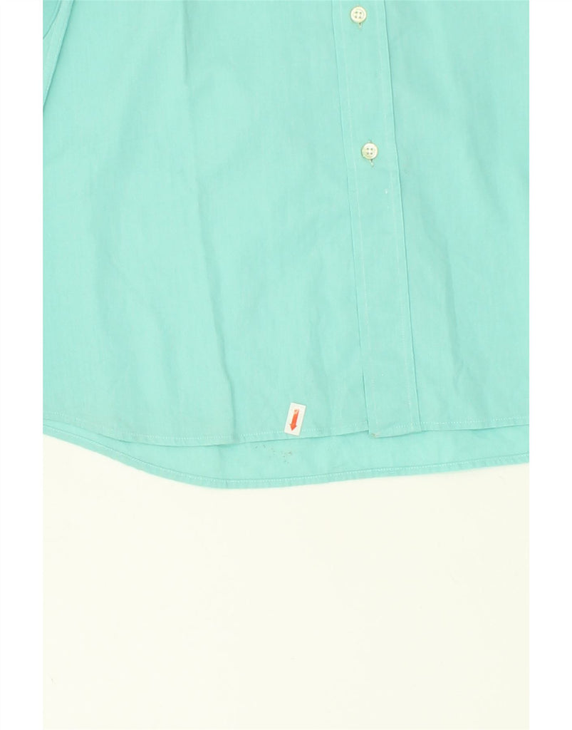 CASSERA Mens Shirt Medium Turquoise | Vintage Cassera | Thrift | Second-Hand Cassera | Used Clothing | Messina Hembry 