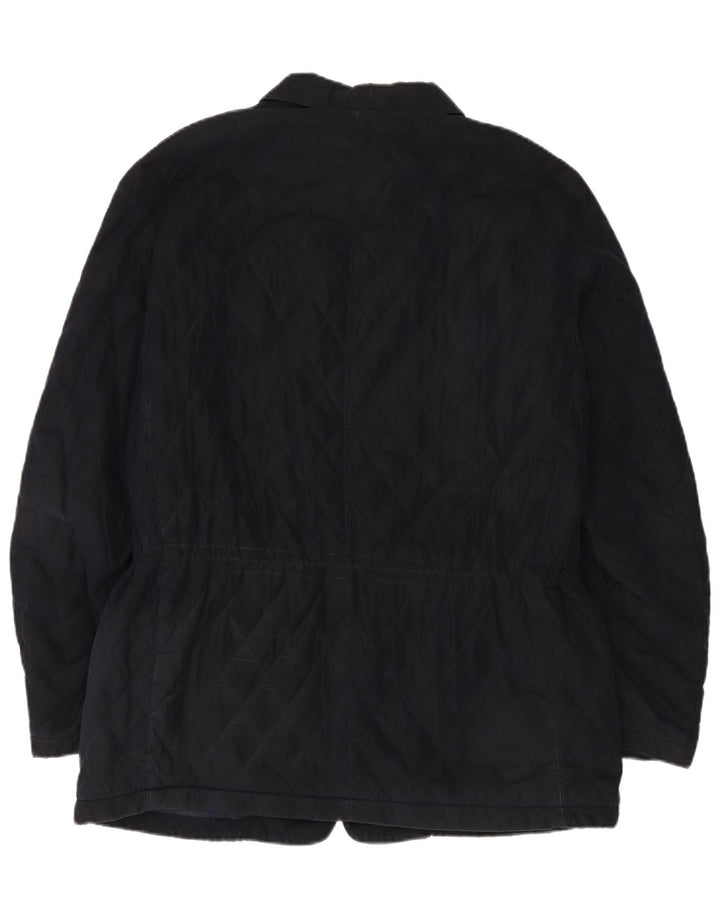 Allegri Mens Quilted Jacket UK 42 XL Black