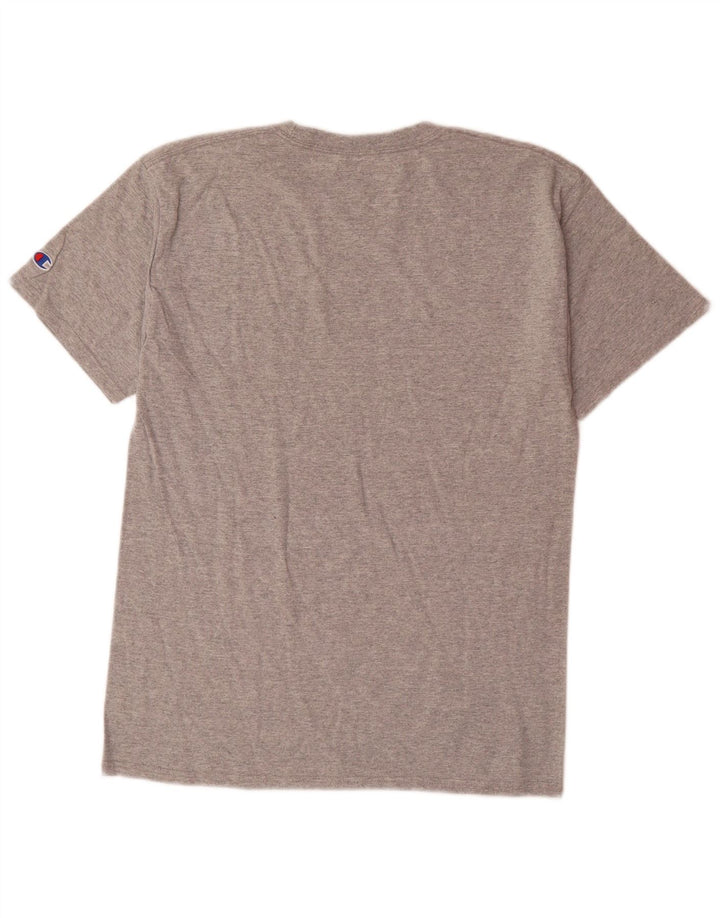 Champion Mens Stanford University Graphic T-Shirt Top Medium Grey Cotton