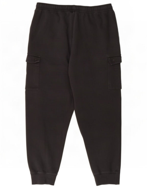 Nike Mens Cargo Tracksuit Trousers Joggers 2XL Black Cotton