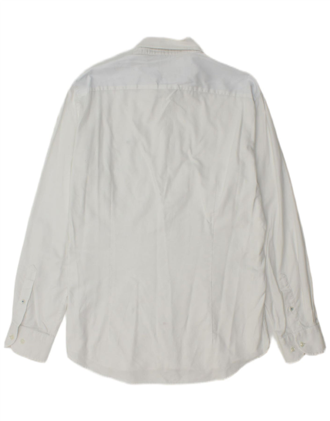 Tommy Hilfiger Mens Regular Fit Shirt Size 42 16 1/2 Large White