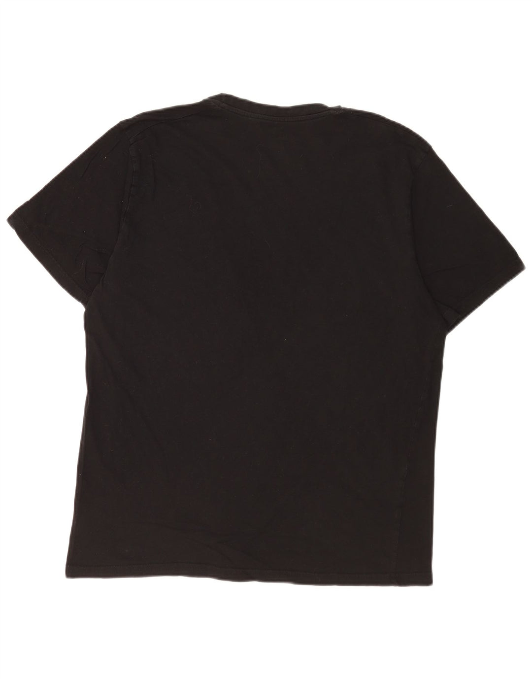 Ellesse Mens T-Shirt Top 2XL Black Cotton