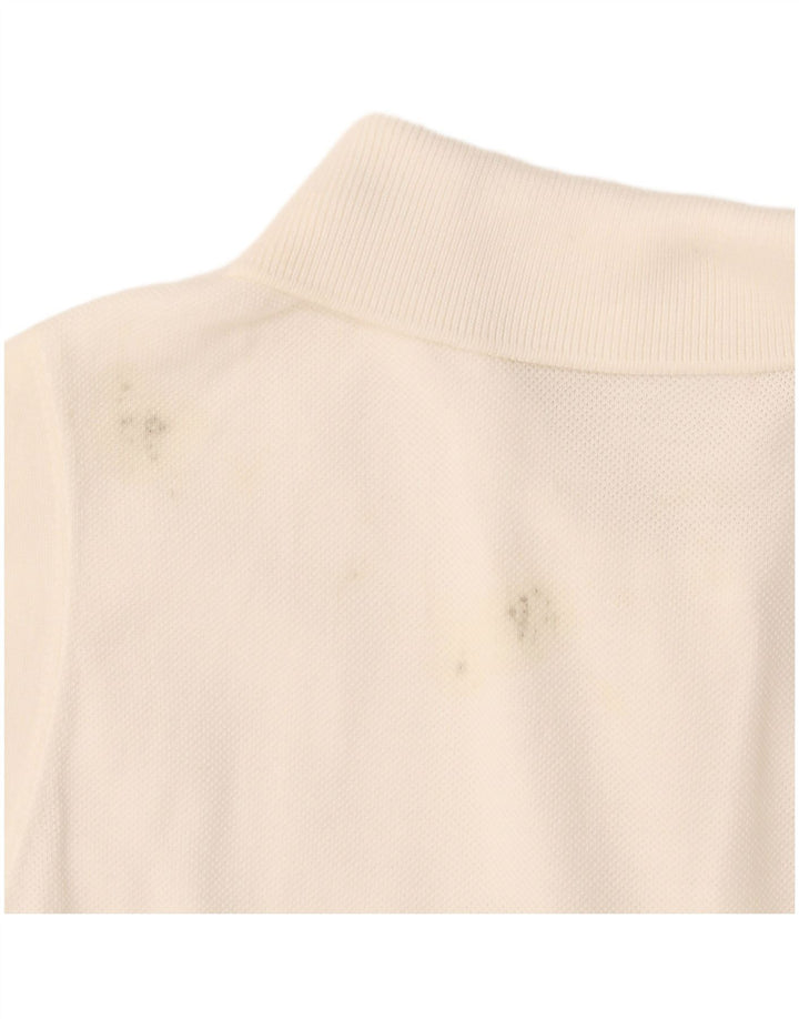 Lacoste Womens Sleeveless Polo Dress Size 46 XL White