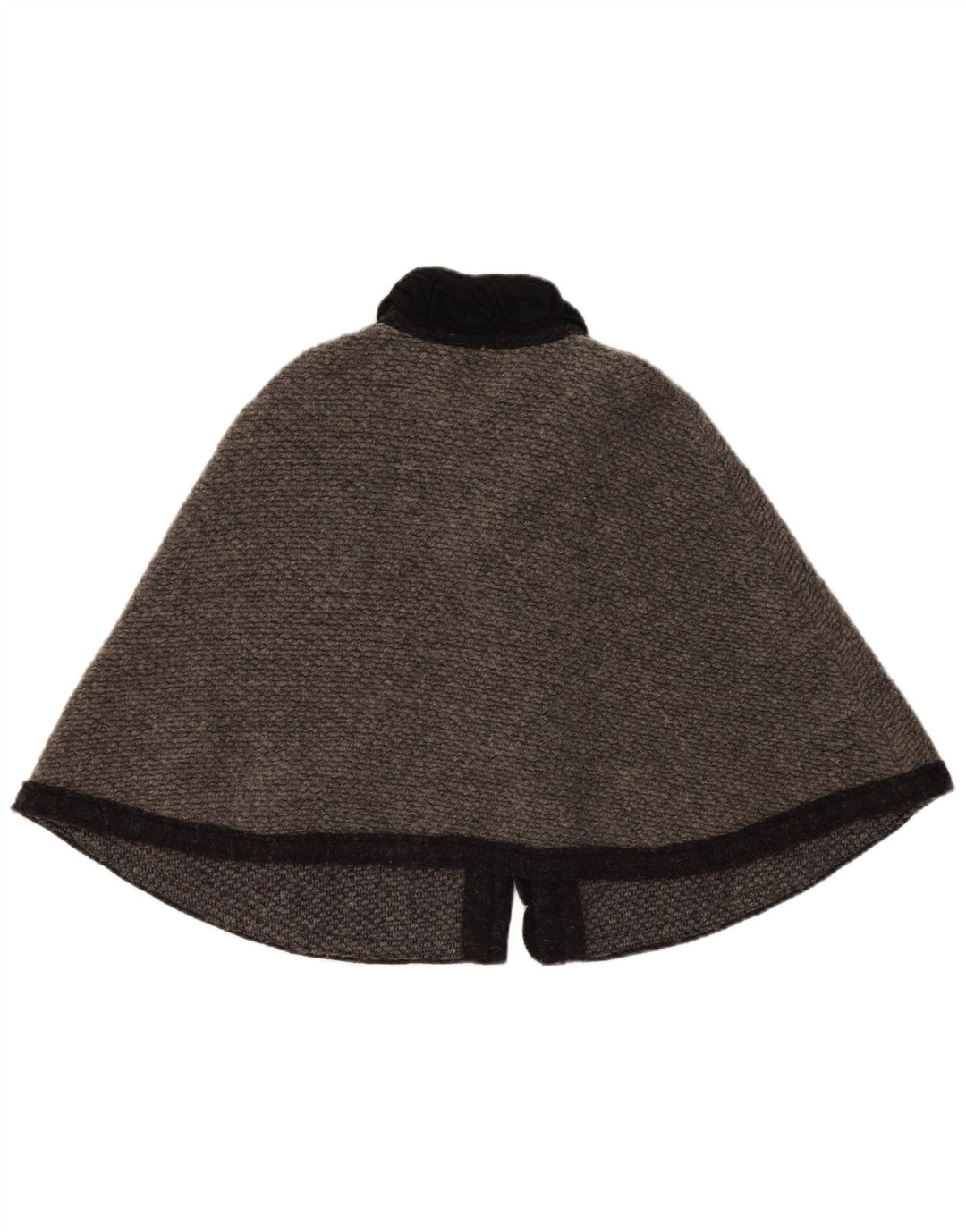 Pierre Cardin Womens Poncho Coat One Size Grey Wool