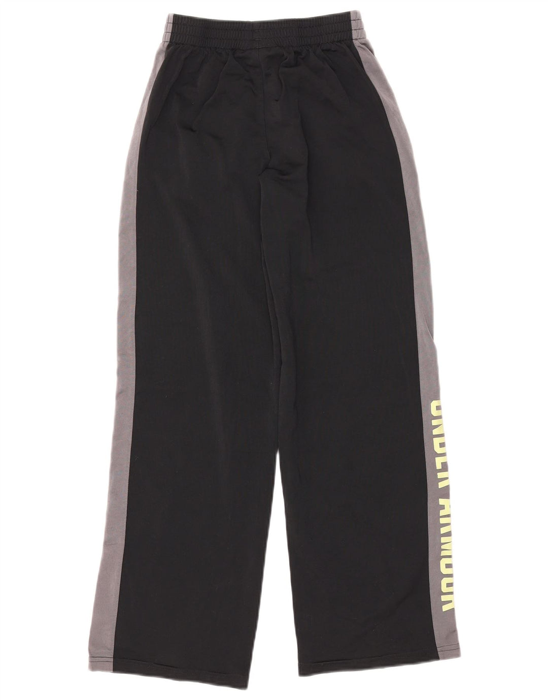 UNDER ARMOUR Girls Tracksuit Trousers 11-12 Years Large  Black Colourblock