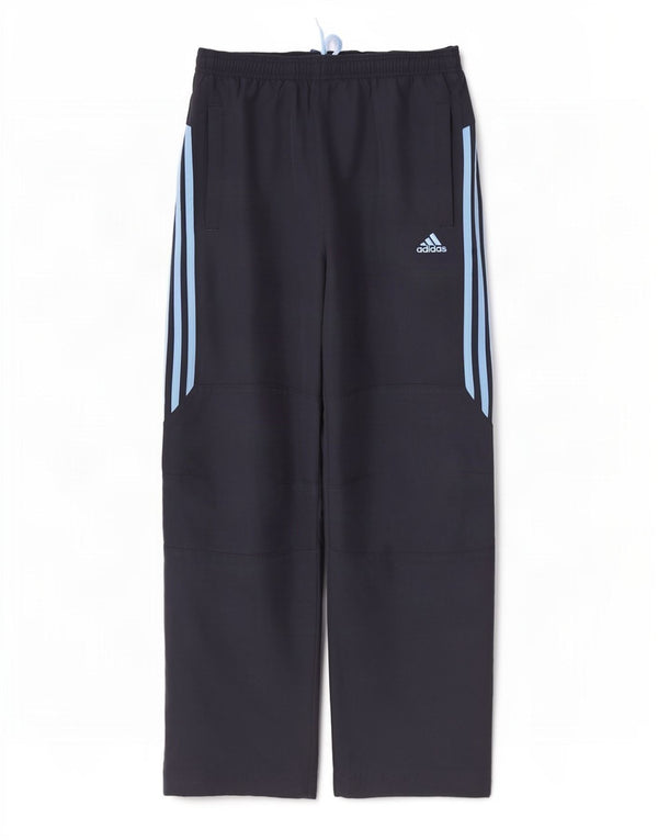 Adidas Mens Tracksuit Trousers Medium Navy Blue Polyester