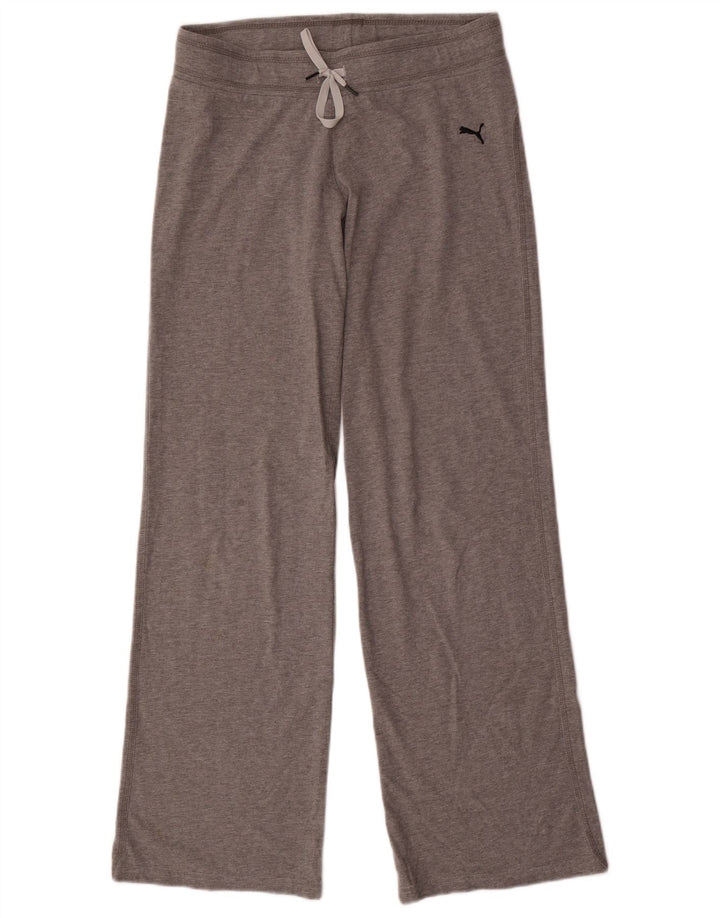 Puma Womens Tracksuit Trousers UK 14 Large Grey