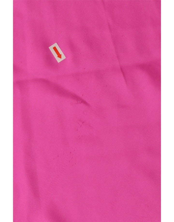 TOPSHOP Womens Midi Skirt UK 12 Medium W36 Pink Polyester