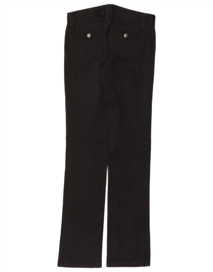 Diesel Womens Straight Chino Trousers W25 L32 Navy Blue Cotton