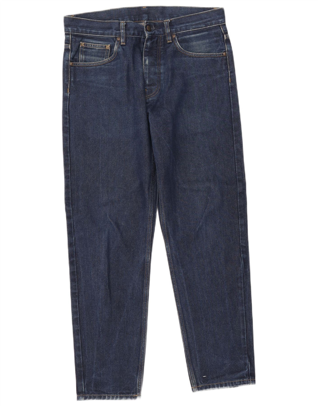 Carhartt Mens Slim Jeans  W30 L29 Navy Blue Cotton