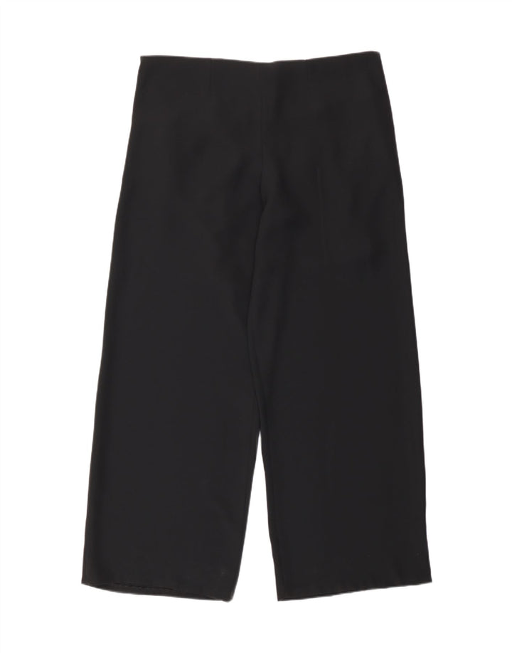 Vintage Womens Jumpsuit IT 46 Large Black Polyester