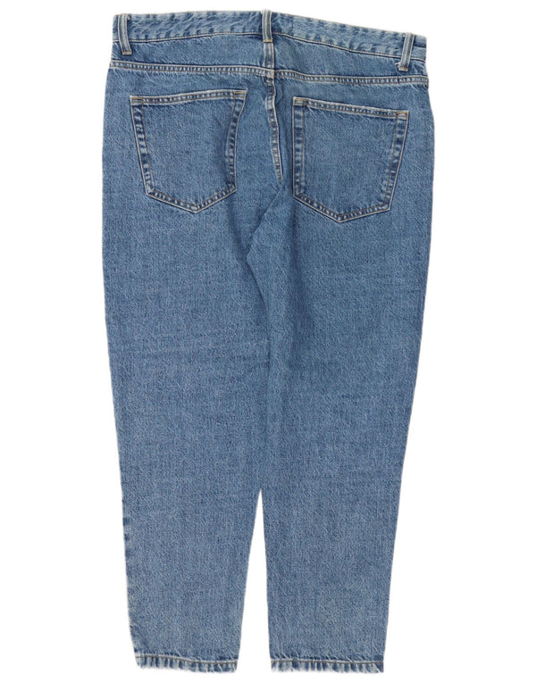 Zara Mens Tapered Jeans EU 44 Large W34 L27 Blue