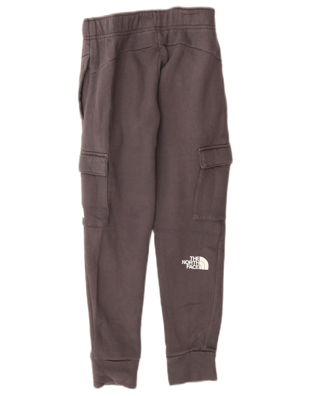 THE NORTH FACE Boys Tracksuit Trousers Joggers 7-8 Years Small Grey