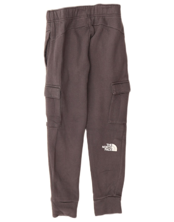 THE NORTH FACE Boys Tracksuit Trousers Joggers 7-8 Years Small Grey