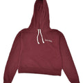 JACK WILLS Womens Hoodie Jumper UK 6 XS Maroon Cotton | Vintage Jack Wills | Thrift | Second-Hand Jack Wills | Used Clothing | Messina Hembry 