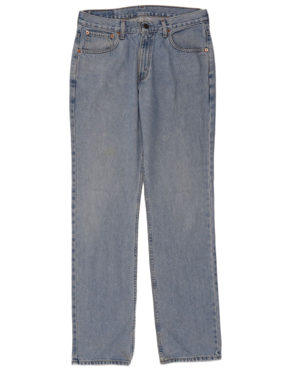 Levi's Mens 581 Straight Jeans W33 L34 Blue Cotton