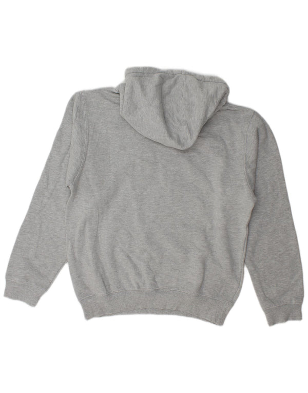 Hard Rock Cafe Mens New York Graphic Hoodie Jumper Medium Grey Flecked