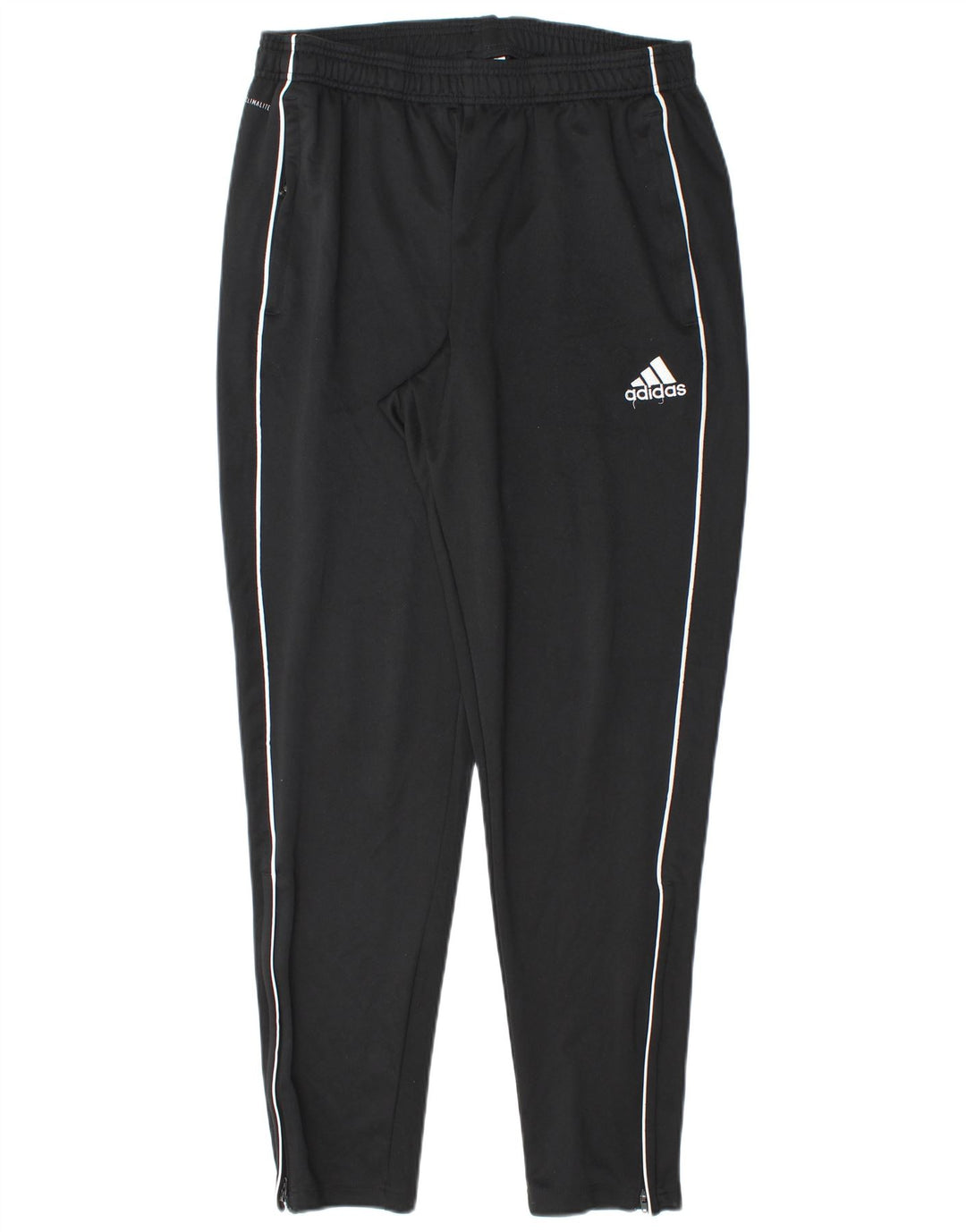 ADIDAS Mens Climalite Tracksuit Trousers Large  Black Polyester