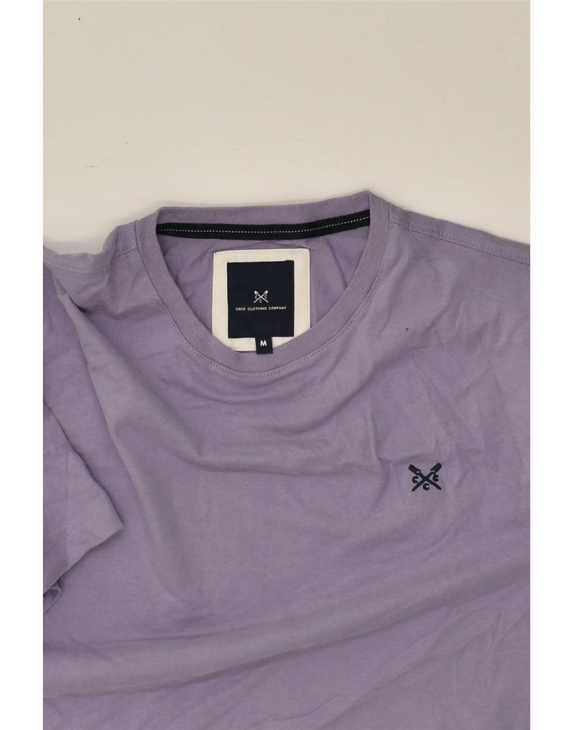 CREW CLOTHING Mens T-Shirt Top Medium Purple Cotton | Vintage Crew Clothing | Thrift | Second-Hand Crew Clothing | Used Clothing | Messina Hembry 