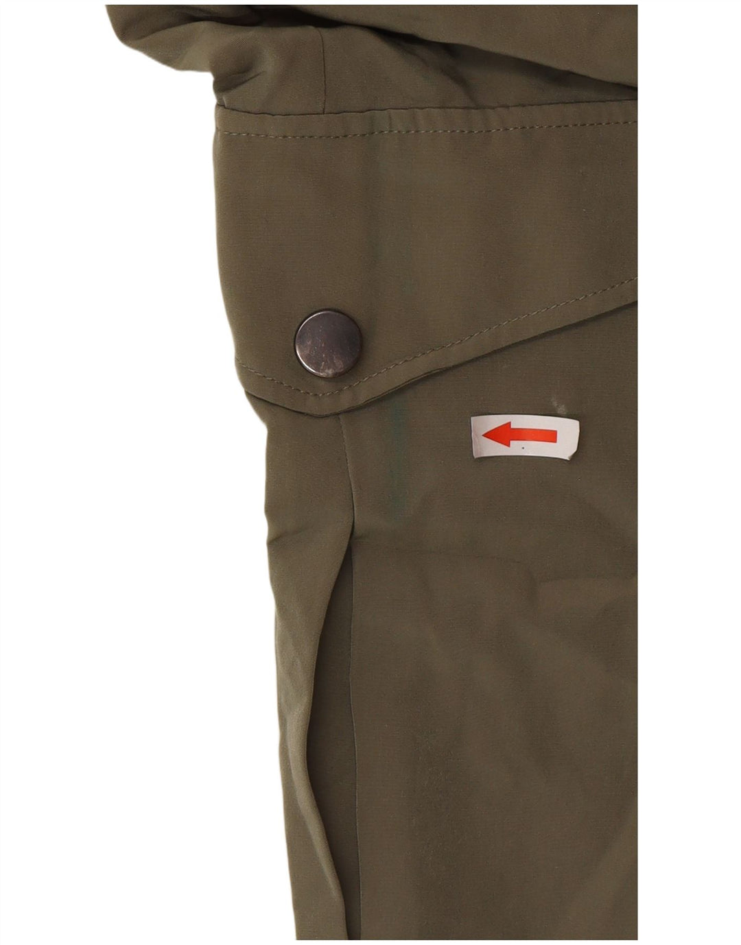 Zara Womens Joggers Cargo Trousers Small W28 L27 Khaki Polyester