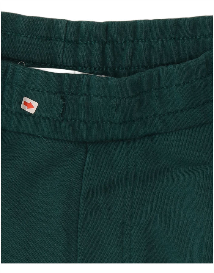 Zara Mens Tracksuit Trousers Joggers Small  Green Cotton